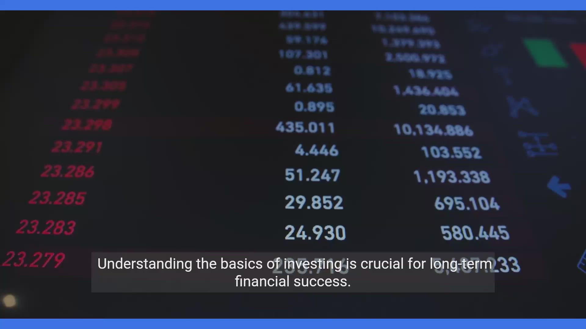 'Video thumbnail for Investing for Beginners - Smart Strategies for Wealth Growth'