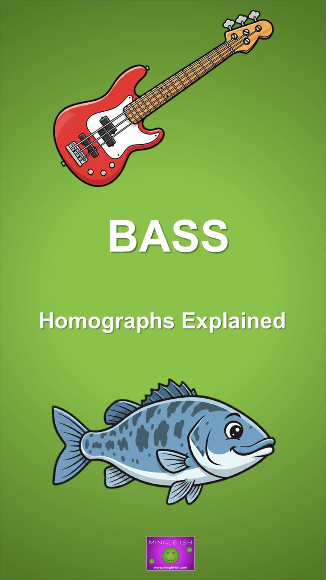 Video thumbnail for Bass: Homographs Explained