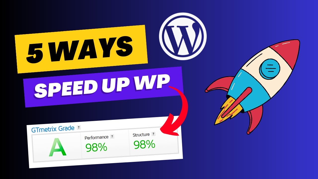 'Video thumbnail for Boost Your WordPress Speed NOW: 5 Simple Tricks for Lightning-Fast Load Times & Higher Conversions'