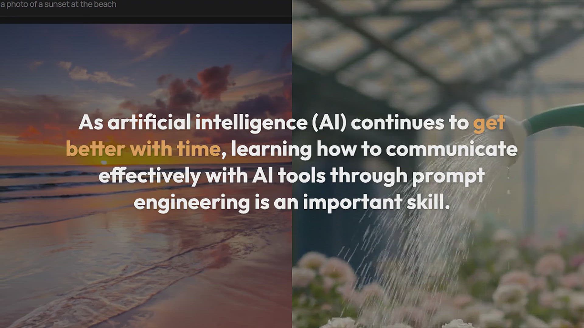 'Video thumbnail for How to Improve Your Prompt Engineering Skills for Generative AI Tools'