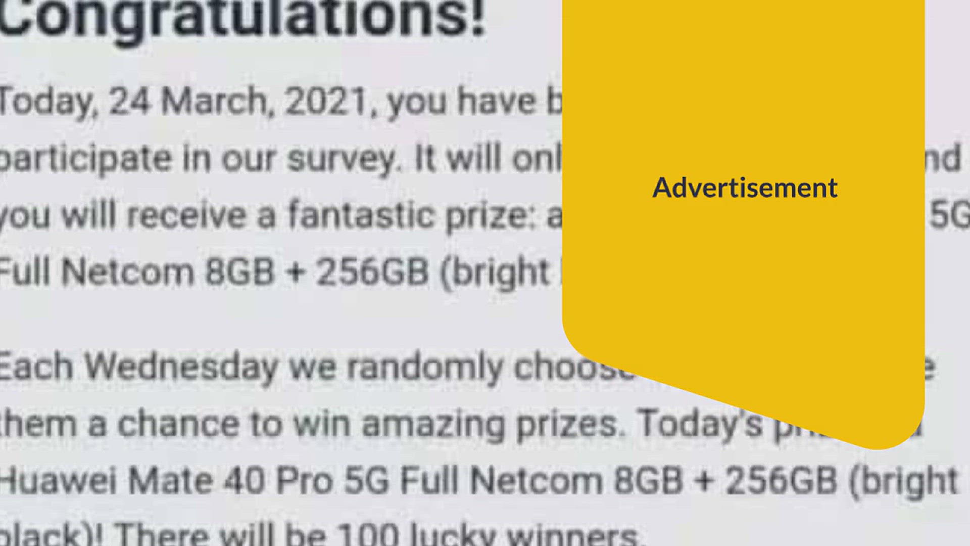 'Video thumbnail for whatsapp messages on free gift of amazon on 30th anniversary celebration'