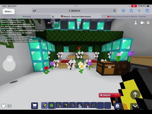 Video thumbnail for The world called retniw2 in bloxd.io