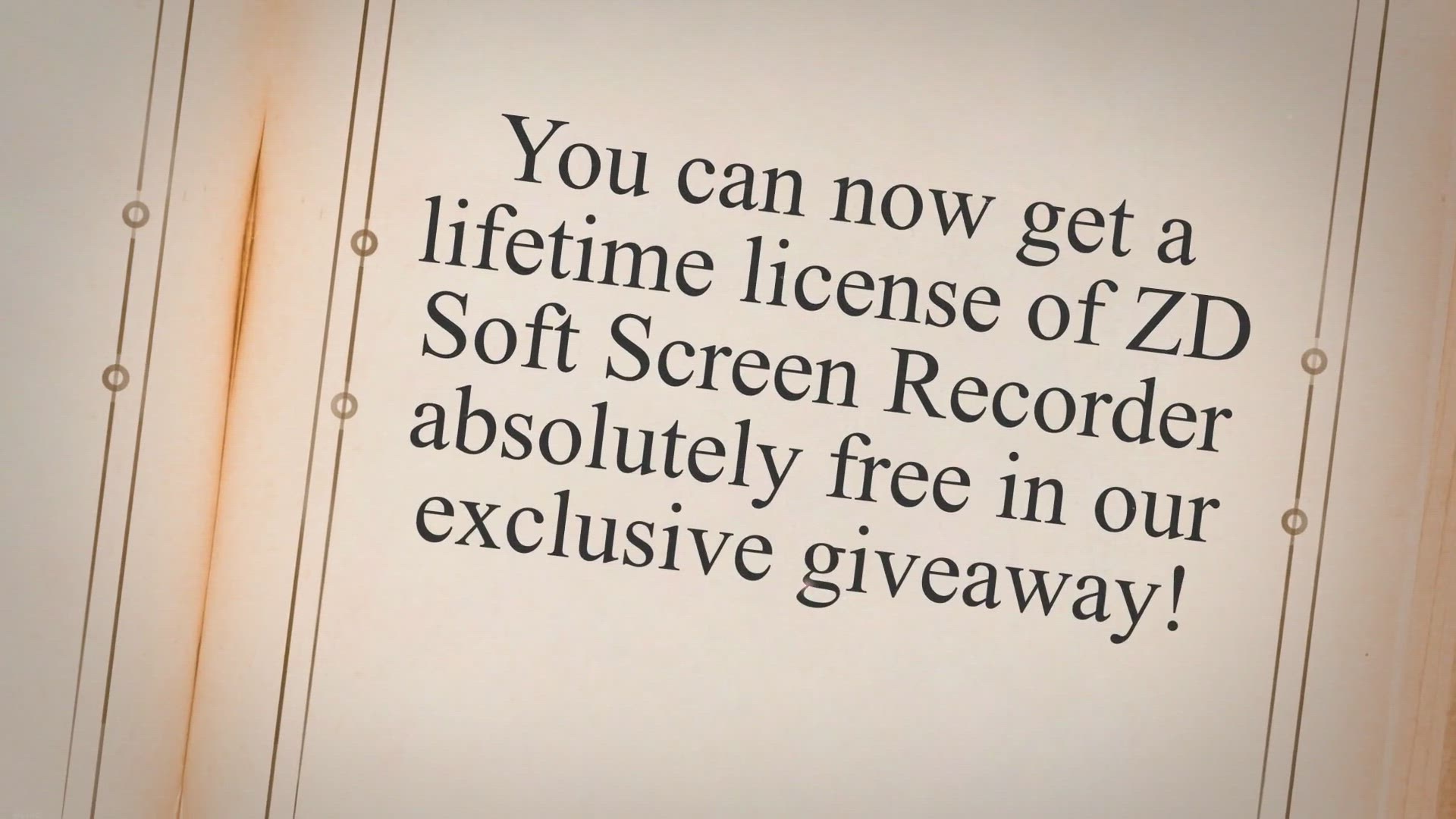 'Video thumbnail for Get ZD Soft Screen Recorder Lifetime License for Free in Exclusive Giveaway!'