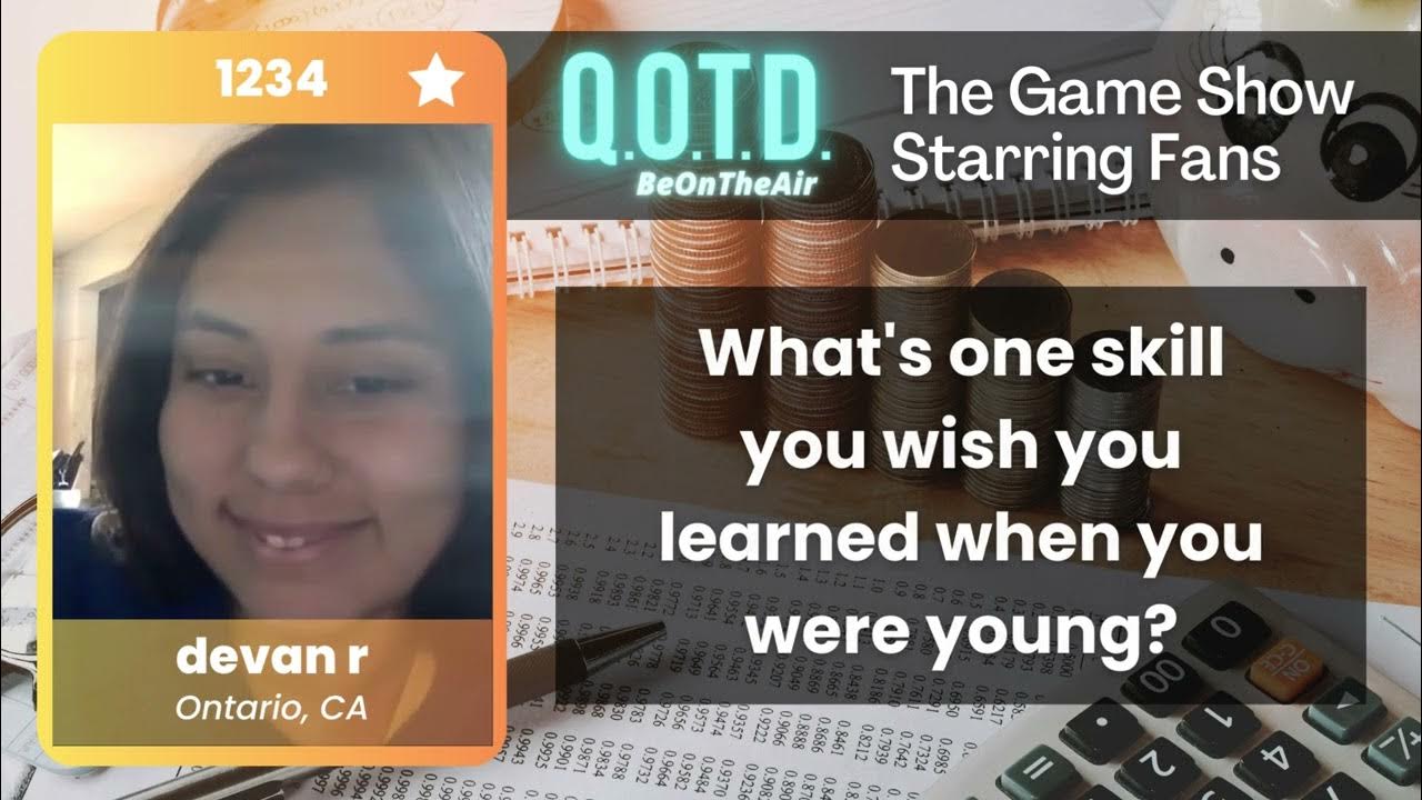 Video thumbnail for Our Favorite Answers: Devan would've learned financial literacy younger!