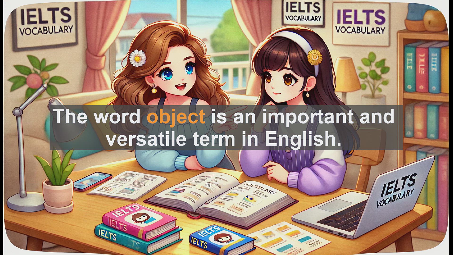 'Video thumbnail for 2500 Must Know IELTS 5.5 Vocabulary - Understanding the Word 'Object': Noun and Verb Uses'
