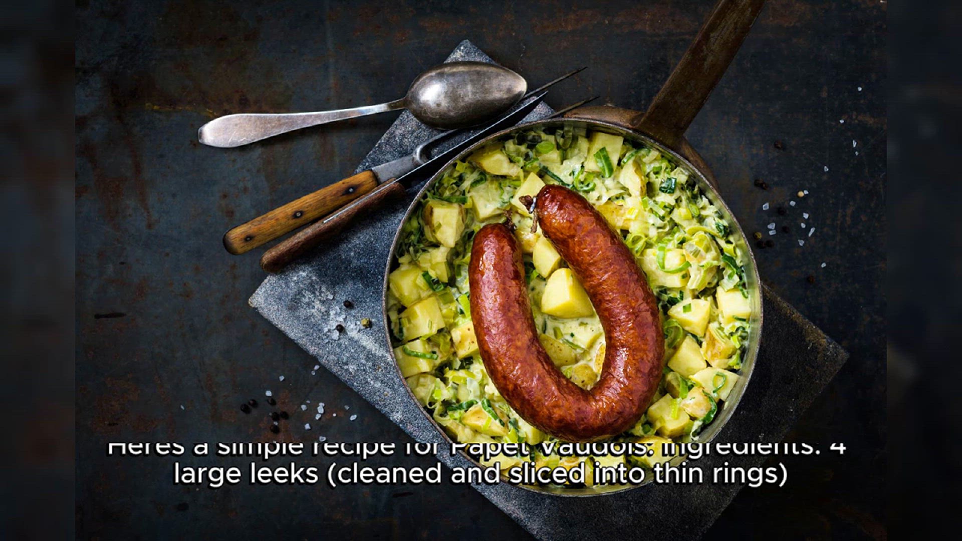 Video thumbnail for Papet vaudois Recipe