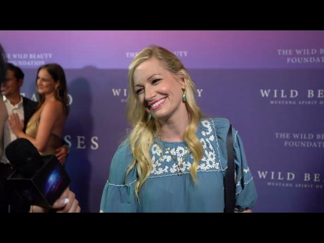 Video thumbnail for Beth Behrs at Wild Beauty: Mustang Spirit of the West Premiere