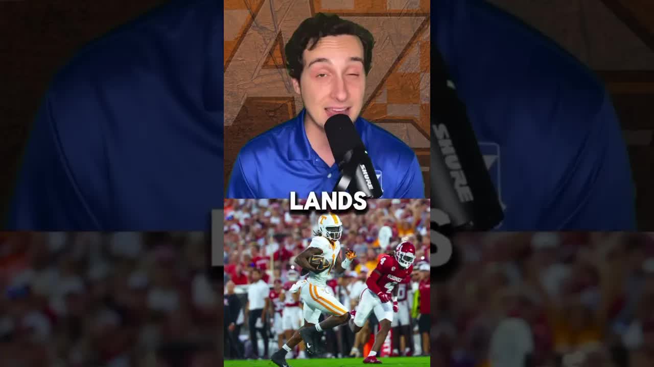 'Video thumbnail for (191) dont'e thornton jr: tennessee vols receiver with las vegas raiders opportunity'