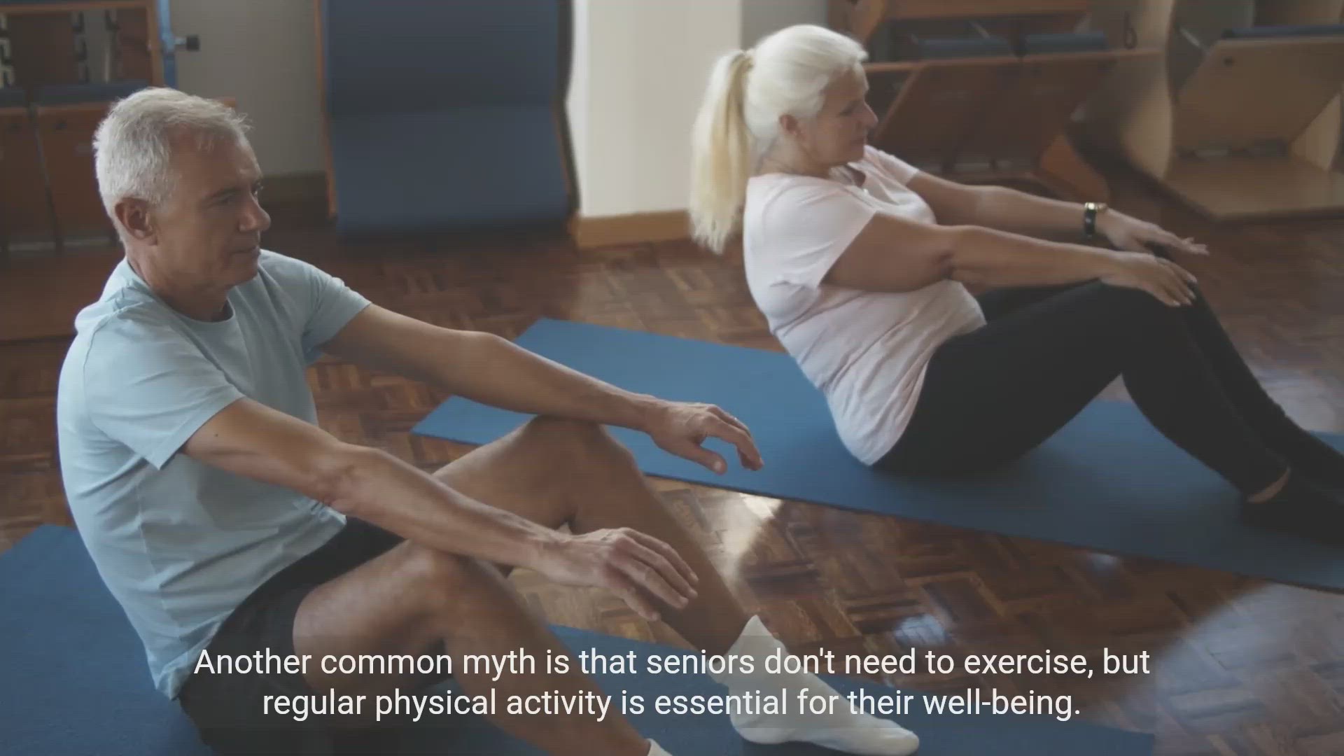 'Video thumbnail for Debunking Myths About Senior Wellness'