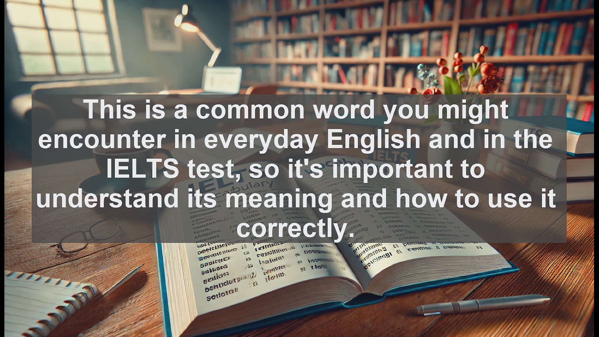 'Video thumbnail for 2500 Must Know IELTS 5.5 Vocabulary - Understanding the Word 'Kick' in English'