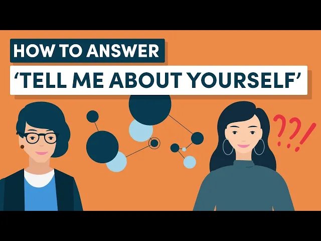 'Video thumbnail for How to Answer the Interview Question ‘Tell Me About Yourself’'