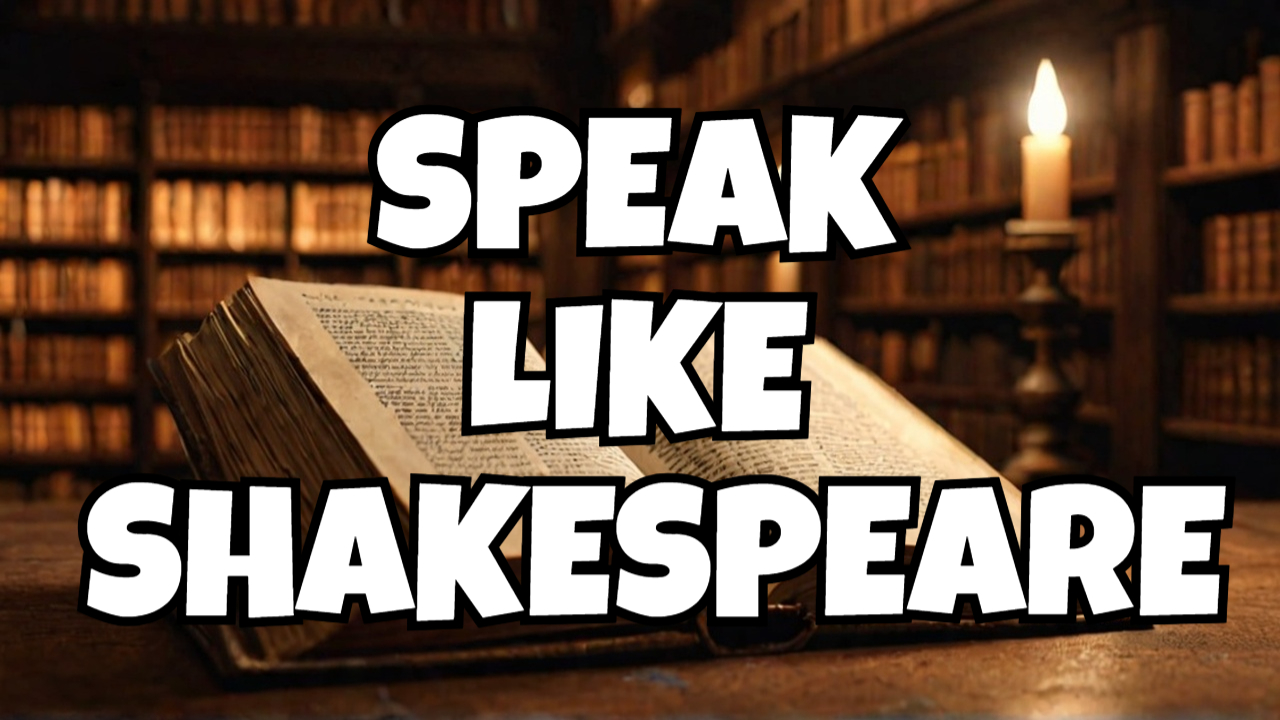 'Video thumbnail for The language of Shakespeare'