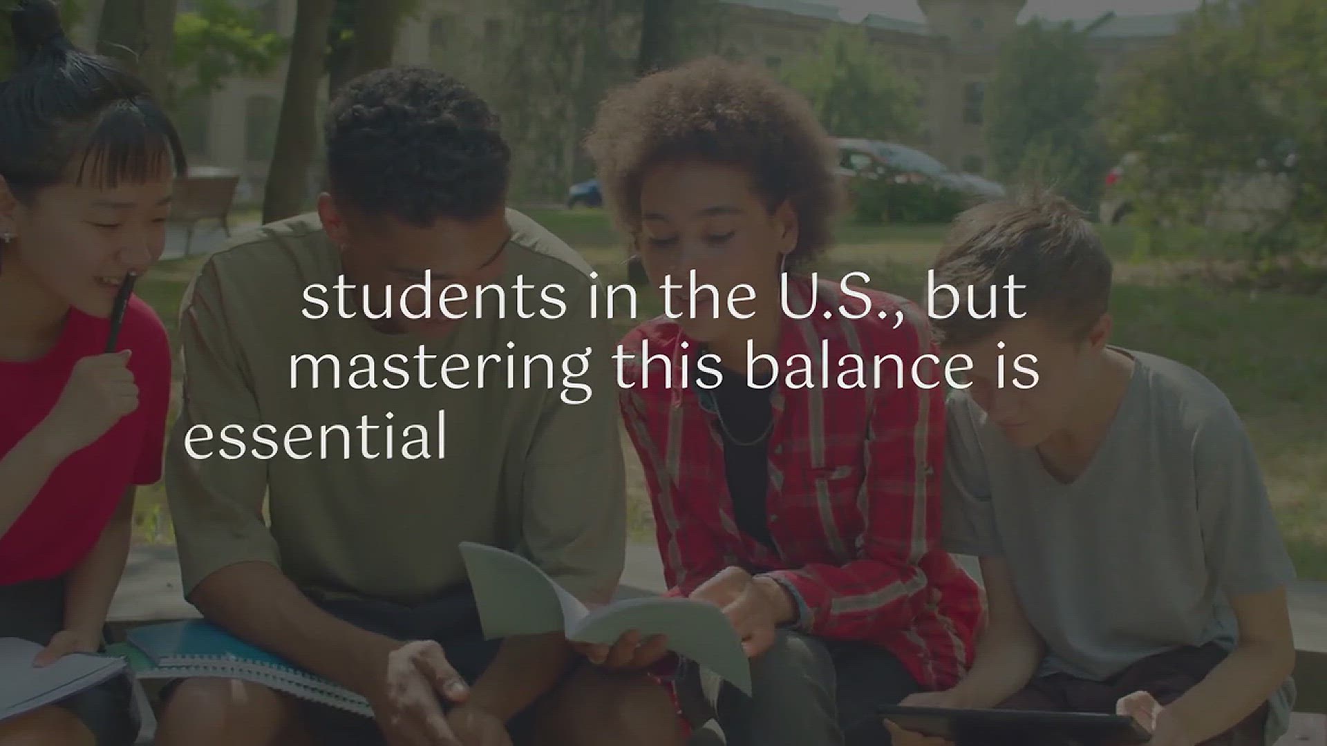 'Video thumbnail for Balancing Career Ambitions with Academic Responsibilities in the U.S.'