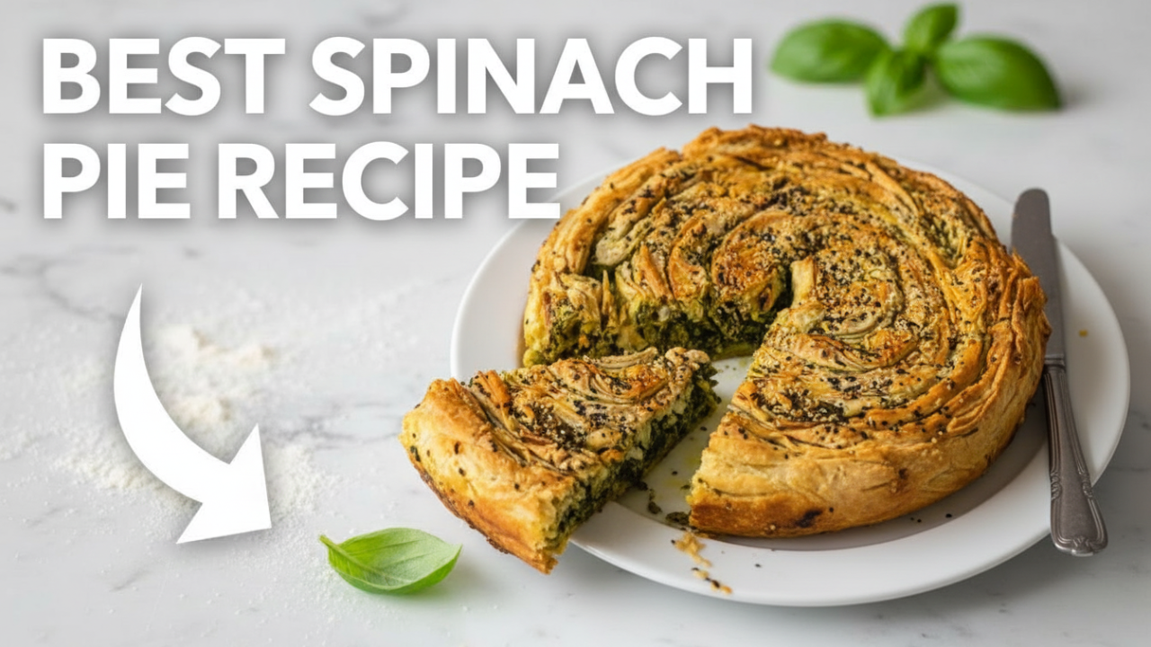 Video thumbnail for Spinach and Feta Pie – Spiral Spanakopita