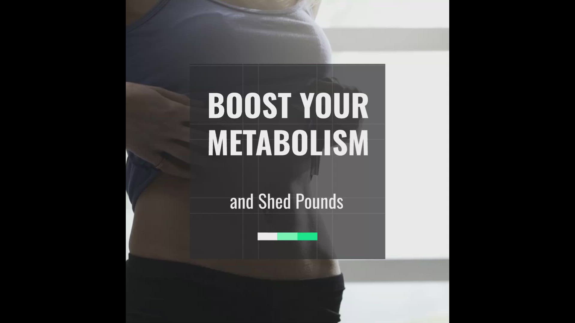 'Video thumbnail for Metabolism Strategies to Shed Pounds'