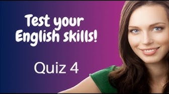 'Video thumbnail for Test Your English:  Quiz Four'