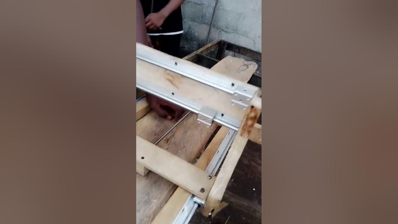 Video thumbnail for Wooden CNC Machine Construction  #cnc  #cncmachine