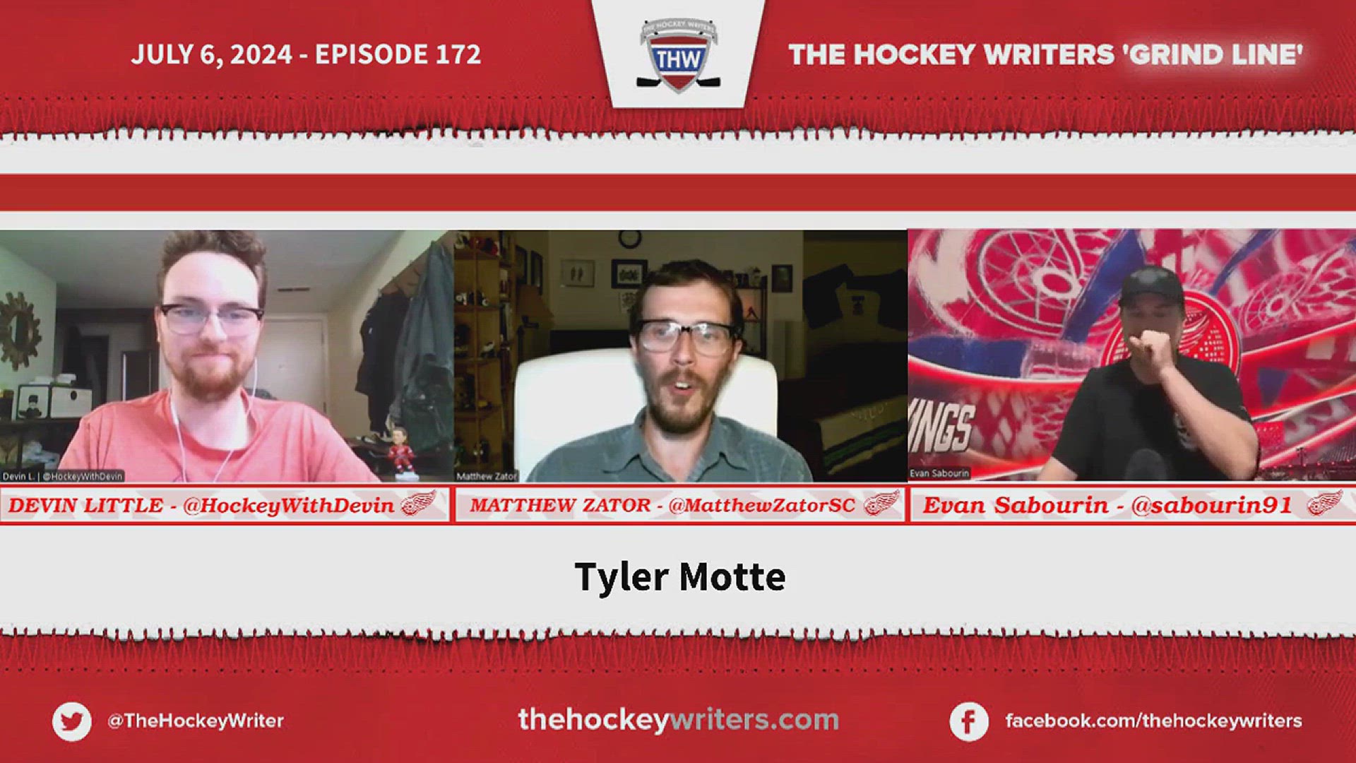 'Video thumbnail for Red Wings Free Agent Signings Tyler Motte'