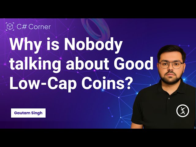 Video thumbnail for Why Is Nobody Talking About Good Low Cap Coins