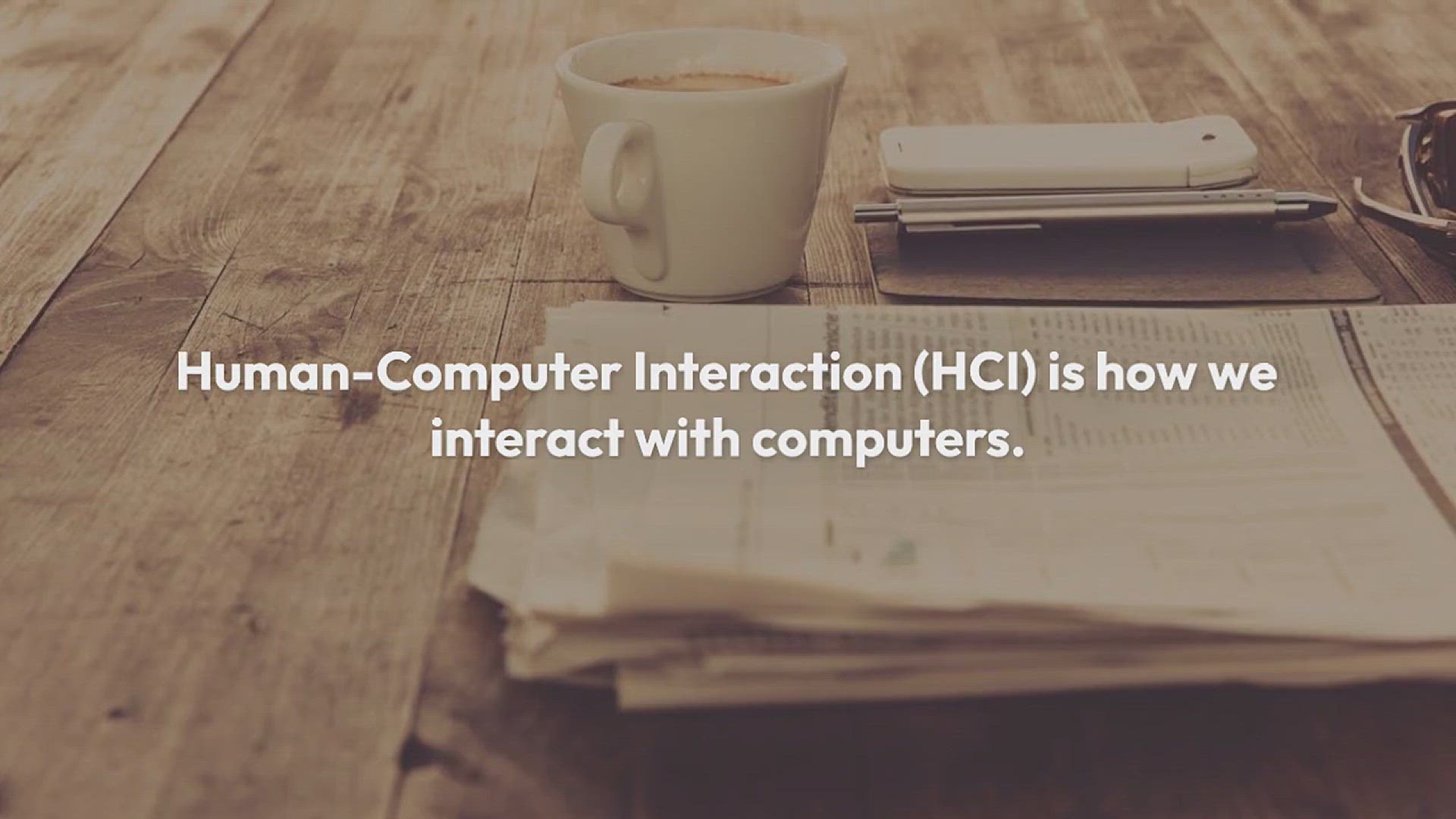 'Video thumbnail for "AI for Enhancing Human-Computer Interaction "'