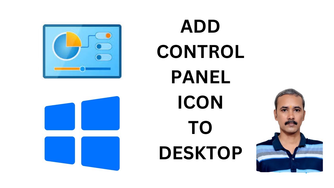 'Video thumbnail for How to Add Control Panel Icon to Windows 10 Desktop | GearUpWindows Tutorial'