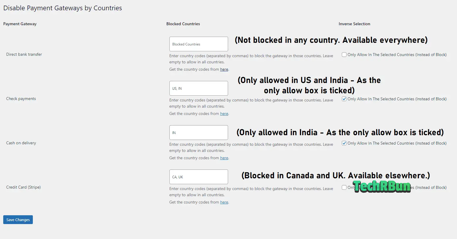 Video thumbnail for Enable/Disable Payment Methods By Country On WooCommerce