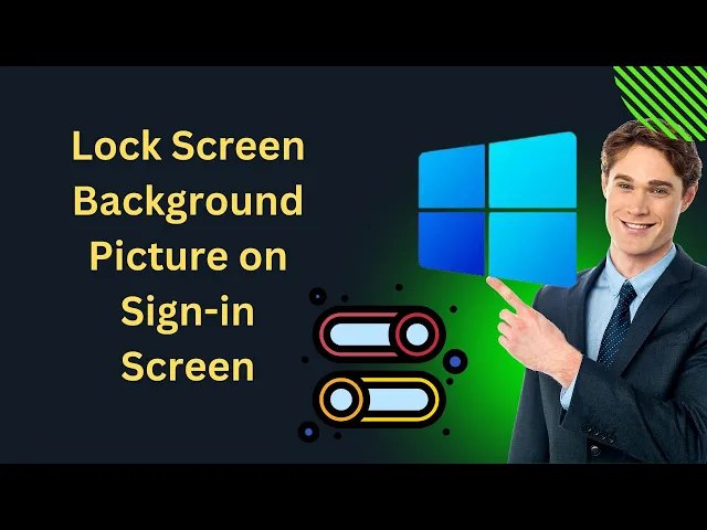 'Video thumbnail for How to Show or Hide Lock Screen Background Picture on Sign-in Screen on Windows 10 | GearUpWindows'