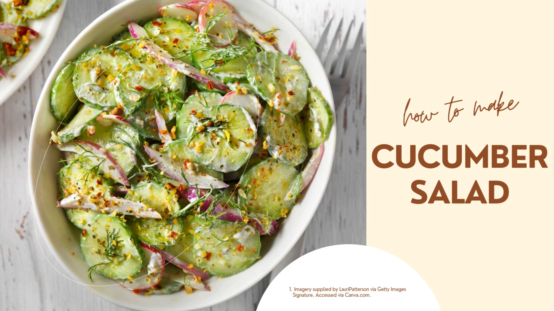 'Video thumbnail for Cucumber Salad'