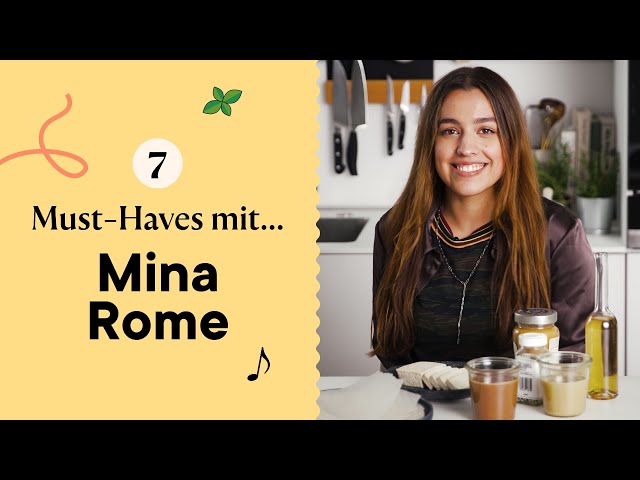 'Video thumbnail for 7 Kitchen Must-Haves (Vegan Edition) mit @Mina_Rome'