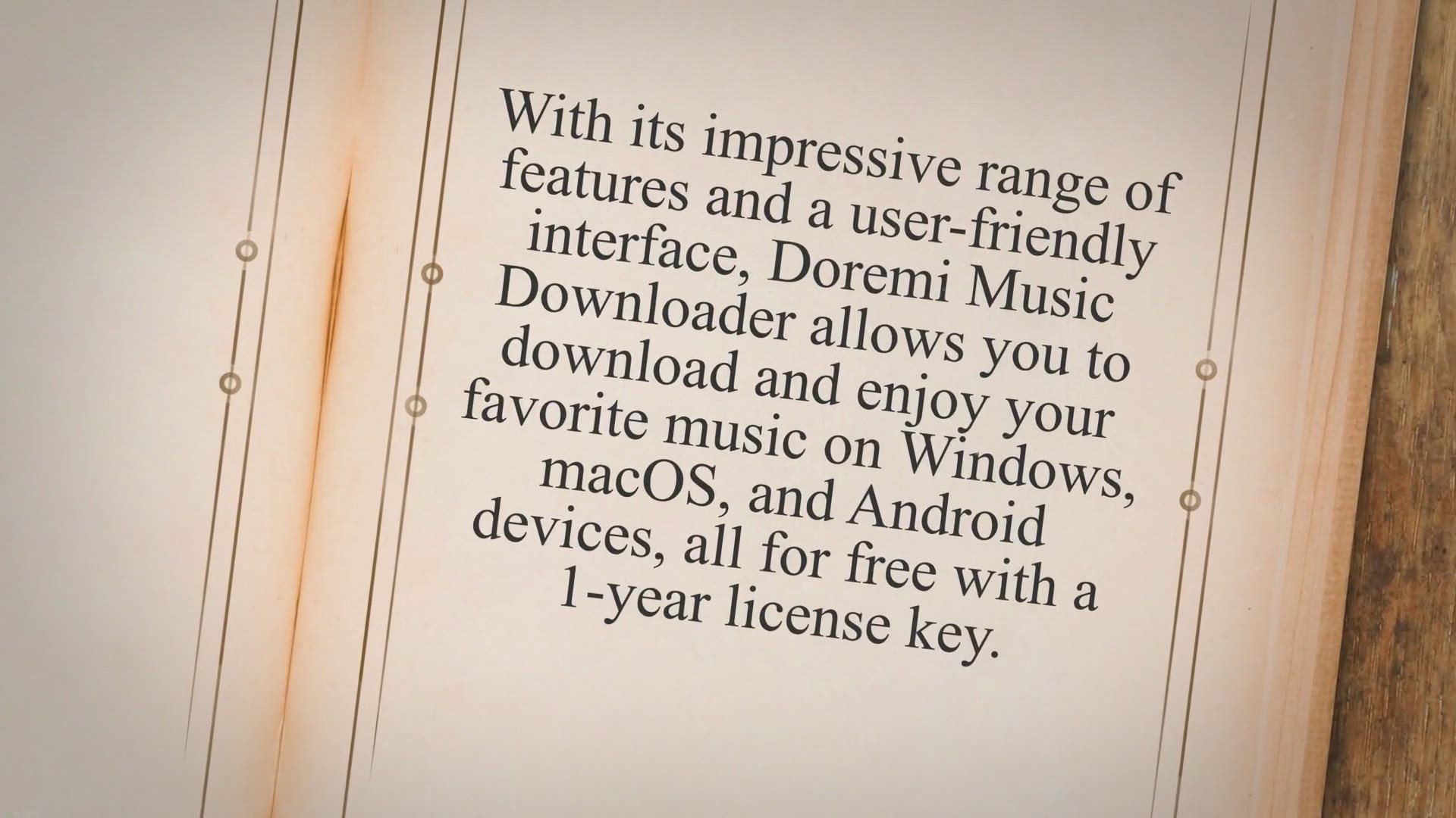 'Video thumbnail for Get Your Free 1-Year License Key for Doremi Music Downloader: Enjoy Music Downloads on Windows, macOS, and Android!'