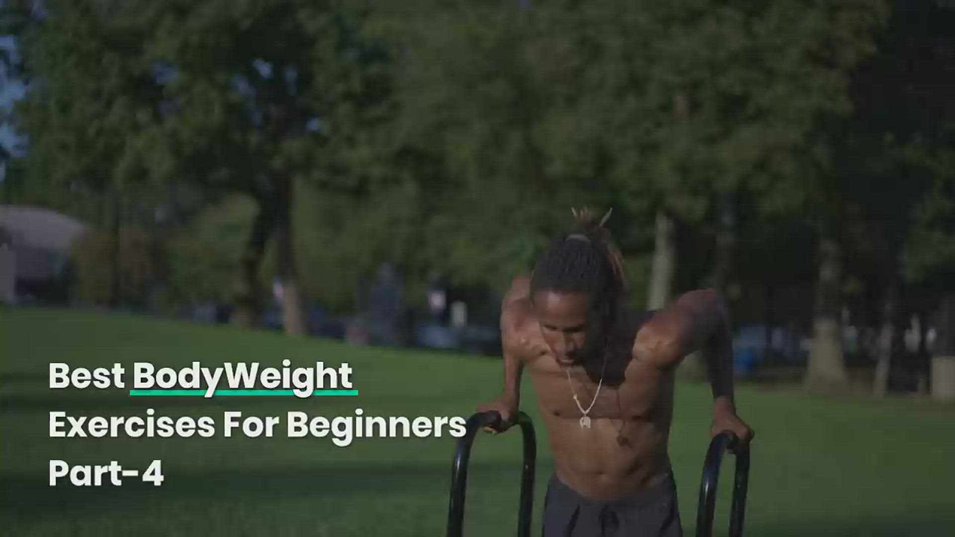 'Video thumbnail for Best bodyweight exercises for beginners | Part 4'