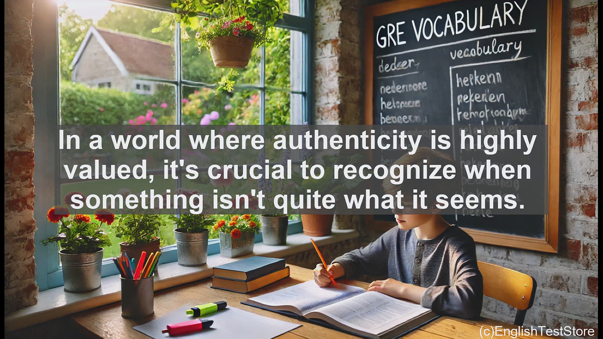 'Video thumbnail for GRE Vocabulary Lesson: Exploring the Meaning of Factitious'