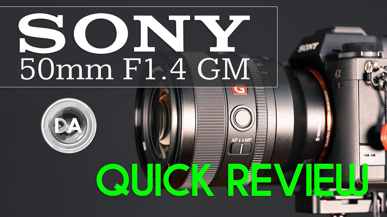 'Video thumbnail for Sony FE 50mm F1.4 G Master Quick Review |'