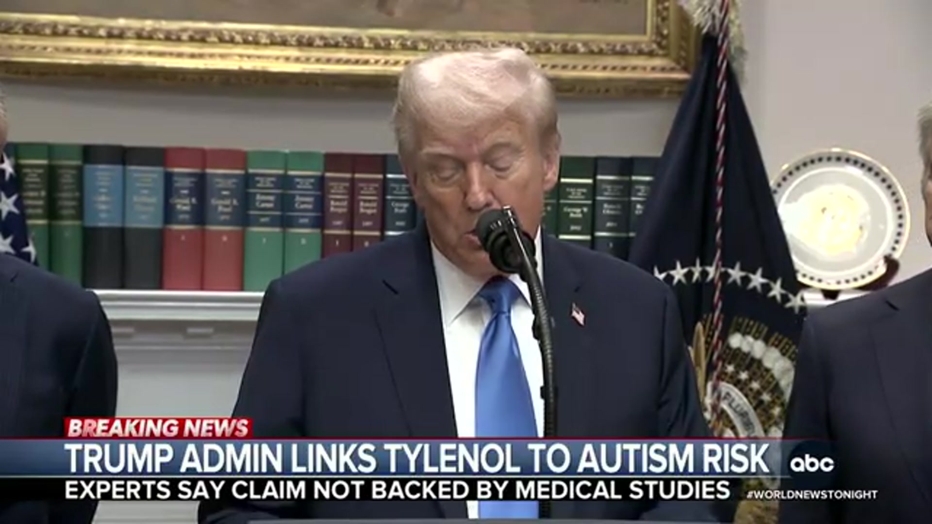 Video thumbnail for Trump’s Tylenol Alert: FDA Advisory on Pregnancy & Autism Explained