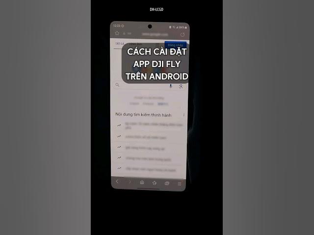 'Video thumbnail for Hướng dẫn cài đặt app DJI Fly để điều khiển và xem hình ảnh từ flycam DJI #dhlcgd #thanhcongnghe'