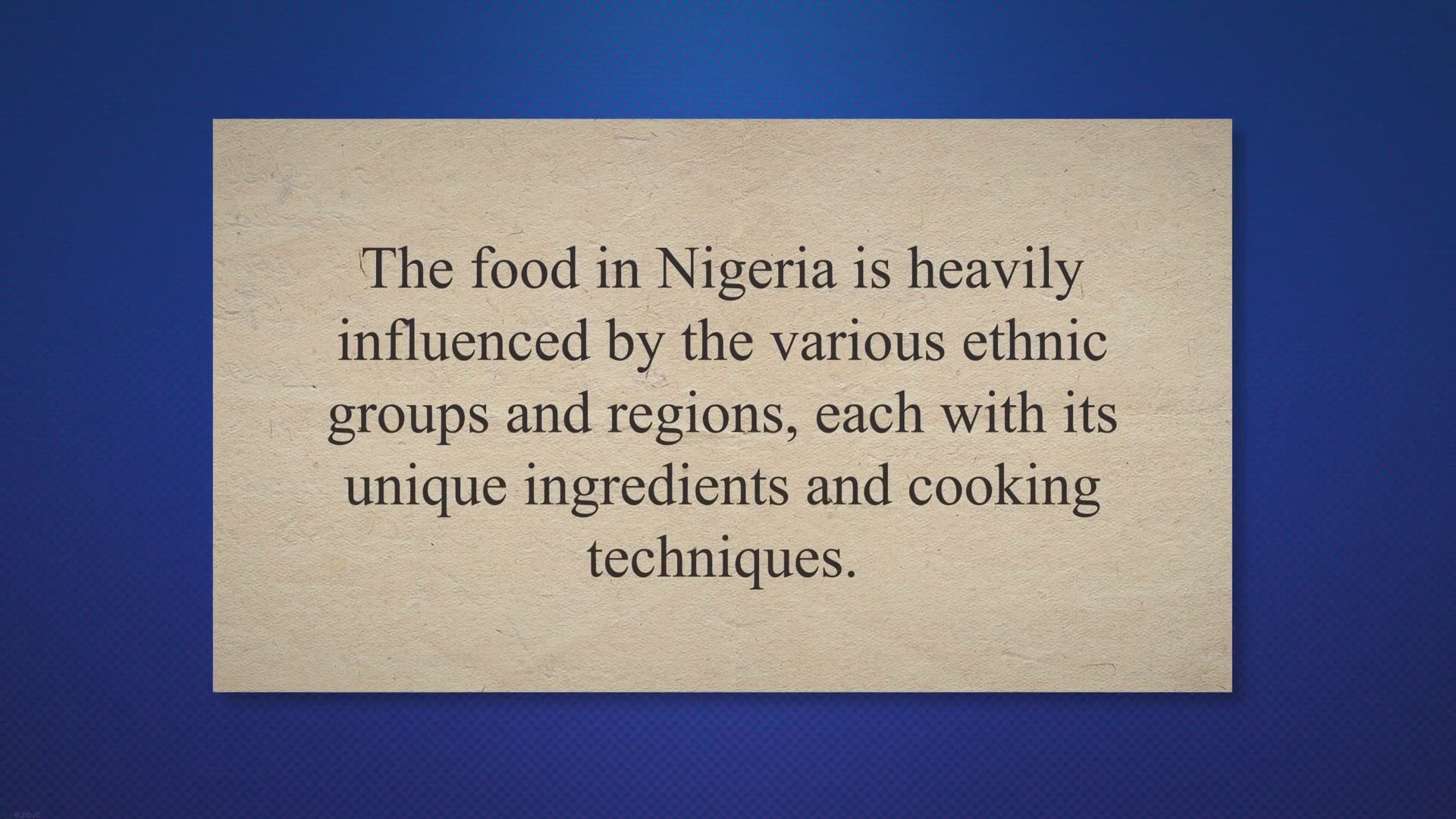 Video thumbnail for Discovering the Best Nigerian Food Dishes: From Traditional Favorites to Modern Fusion Recipes