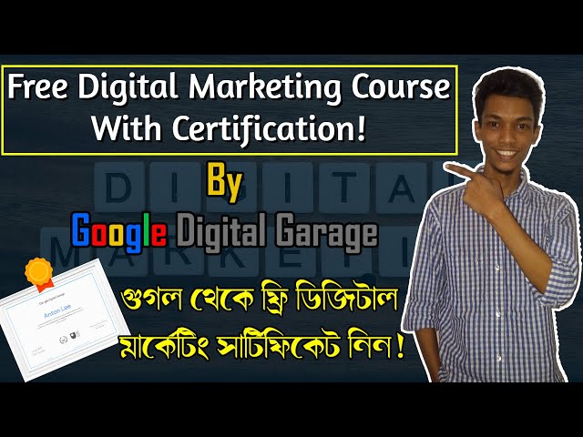 'Video thumbnail for Free Digital Marketing Course By Google With Certification'