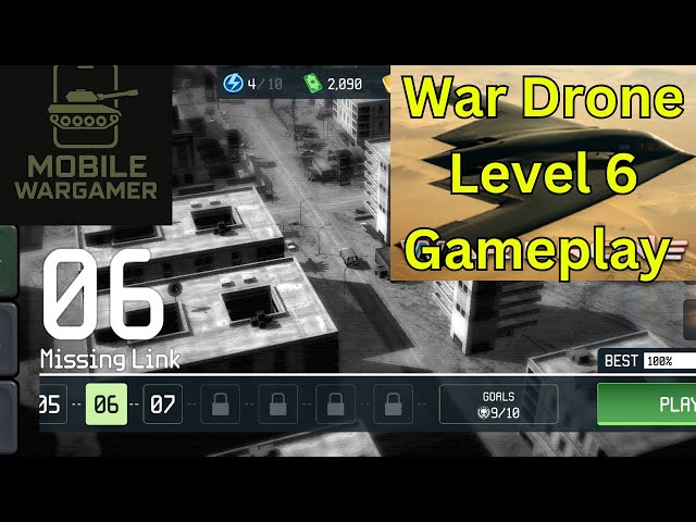 Video thumbnail for 2025 War Drone Level 6 Gameplay