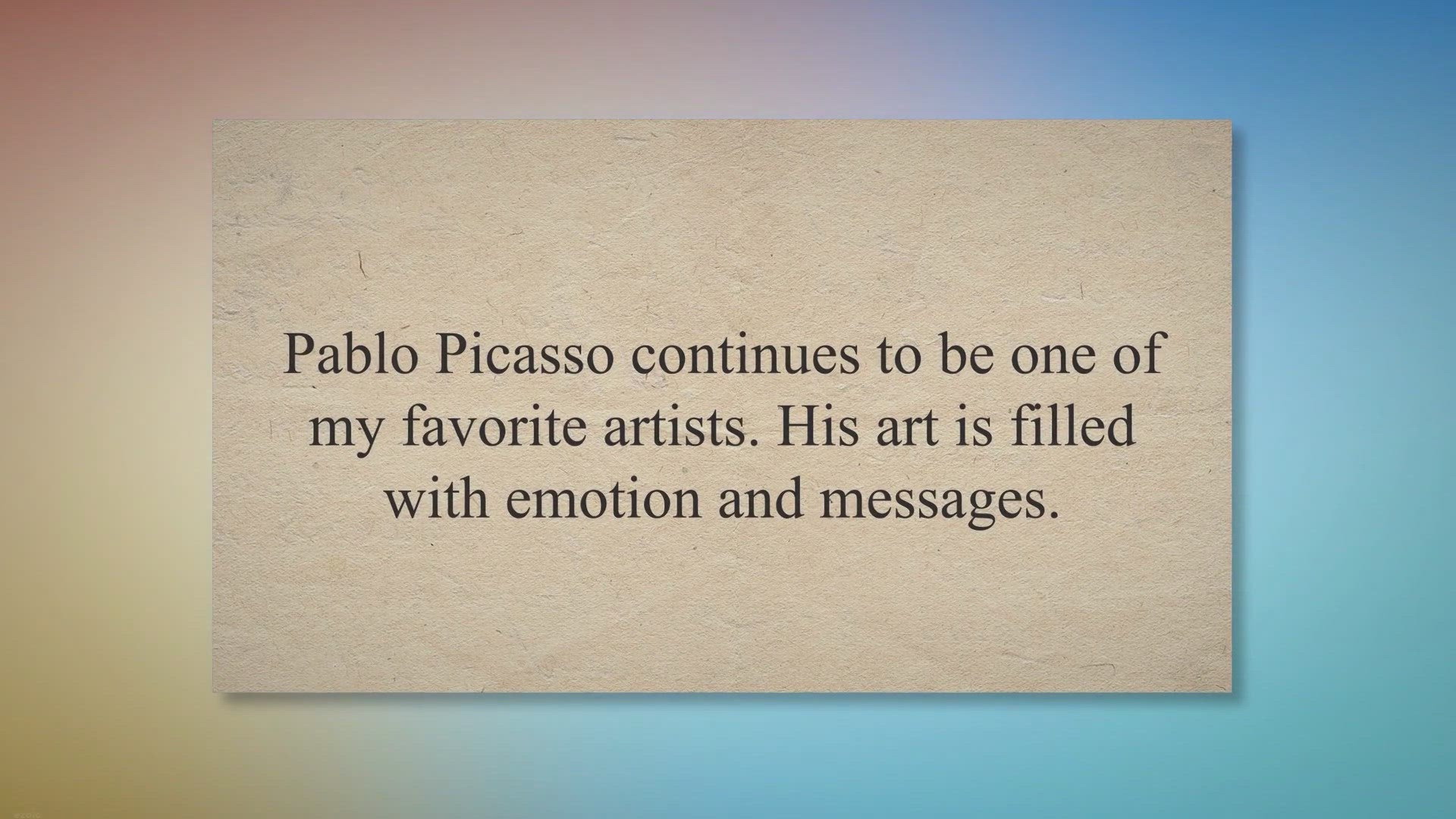 'Video thumbnail for Picasso’s 7 Most Important Paintings: Art And Emotion'