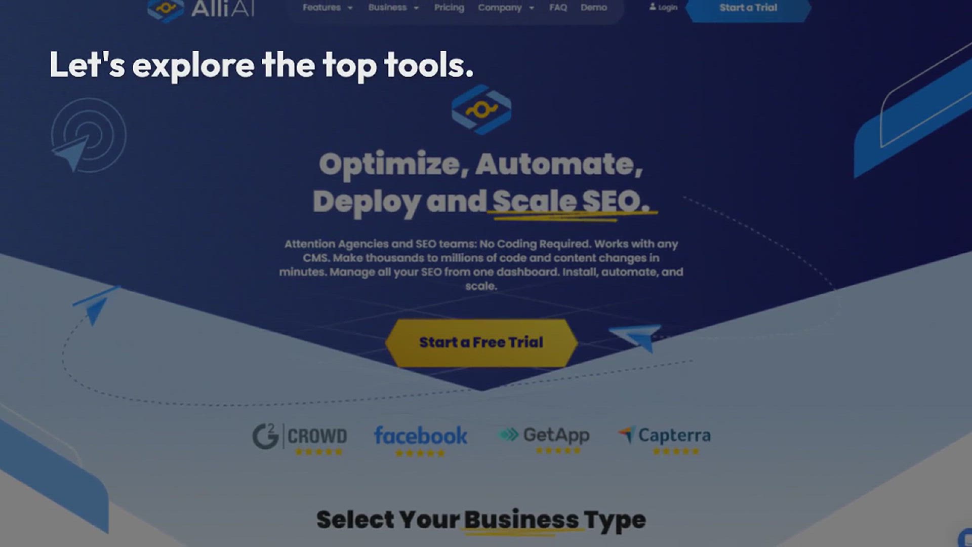 'Video thumbnail for Top 20+ AI Tools for SEO'
