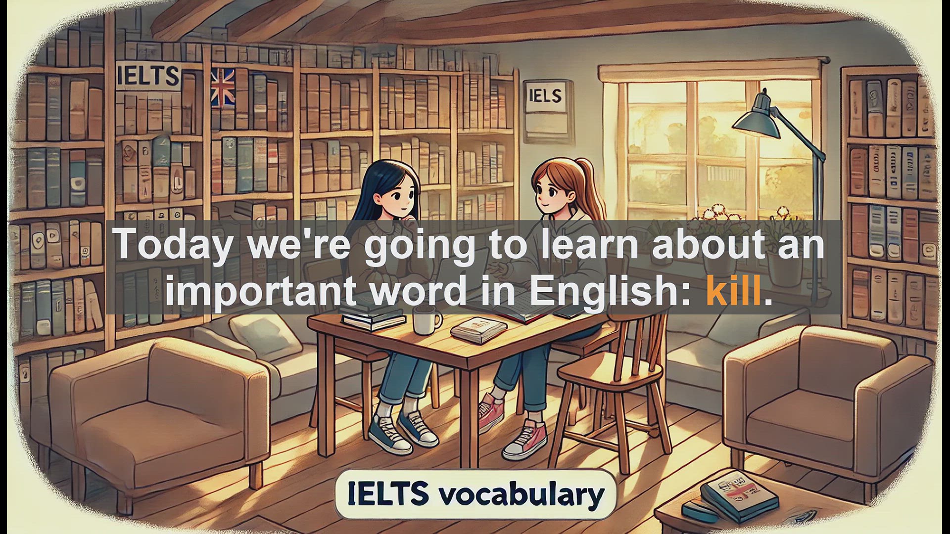'Video thumbnail for 2500 Must Know IELTS 5.5 Vocabulary - Understanding the Word 'Kill' in English: Meanings and Usage'