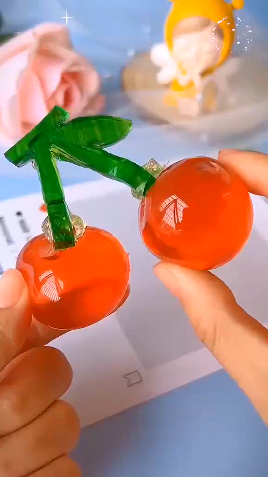 Video thumbnail for DIY Handcrafted Air Ball Toy for Kids With Nano Tape Squishy Bubble Cherry Decorative Item