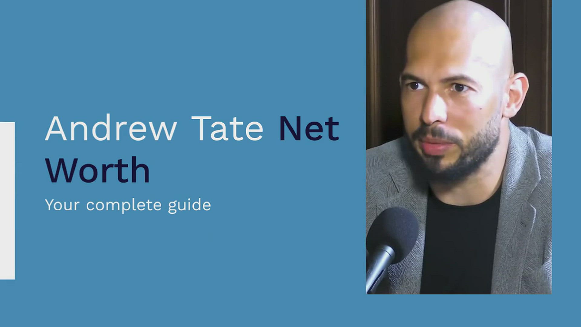 'Video thumbnail for Andrew Tate’s Net Worth: A Journey from Kickboxing Stardom to Online Notoriety'