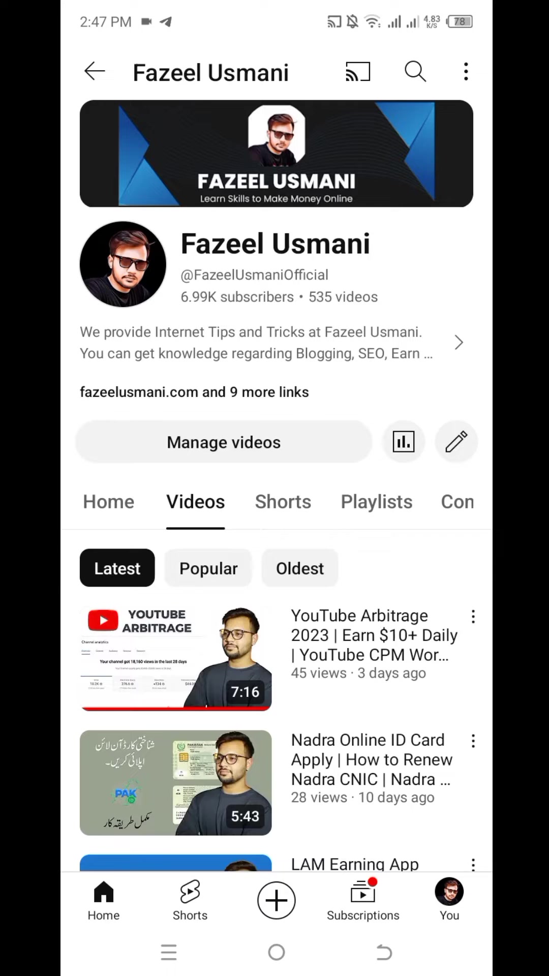 Video thumbnail for YouTube Arbitrage _ YouTube CPM Work New Method _ Crypto Arbitrage for YouTube _ Real or Fake