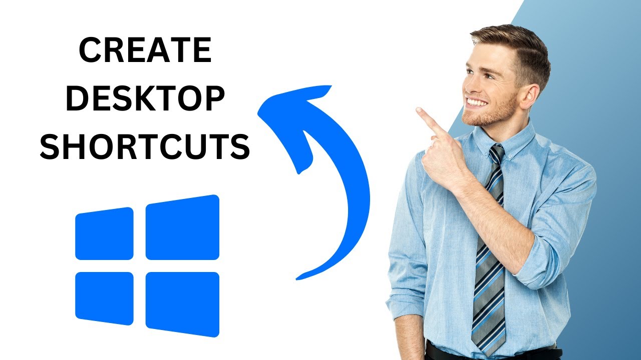 'Video thumbnail for How to Create a Desktop Shortcut for Any Application on Windows 10 | GearUpWindows Tutorial'