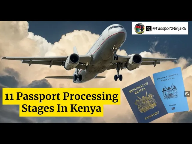Video thumbnail for Stages Of Kenyan Passport Processing | Passport Application Processes 2024