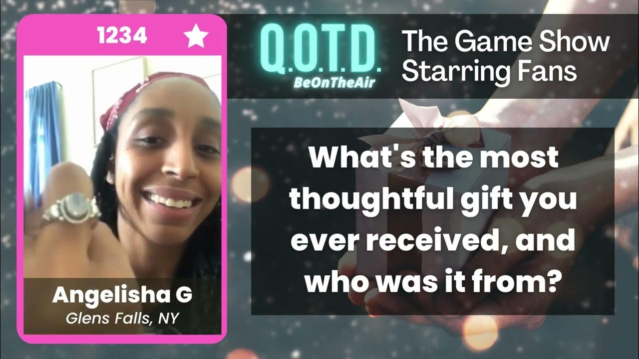 Video thumbnail for Our Favorite Answers: Angelisha's BF proposed with a moonstone ring. So cool!