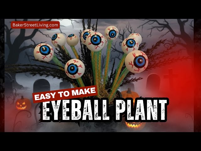 Video thumbnail for Easy to make Halloween Eyeball plant