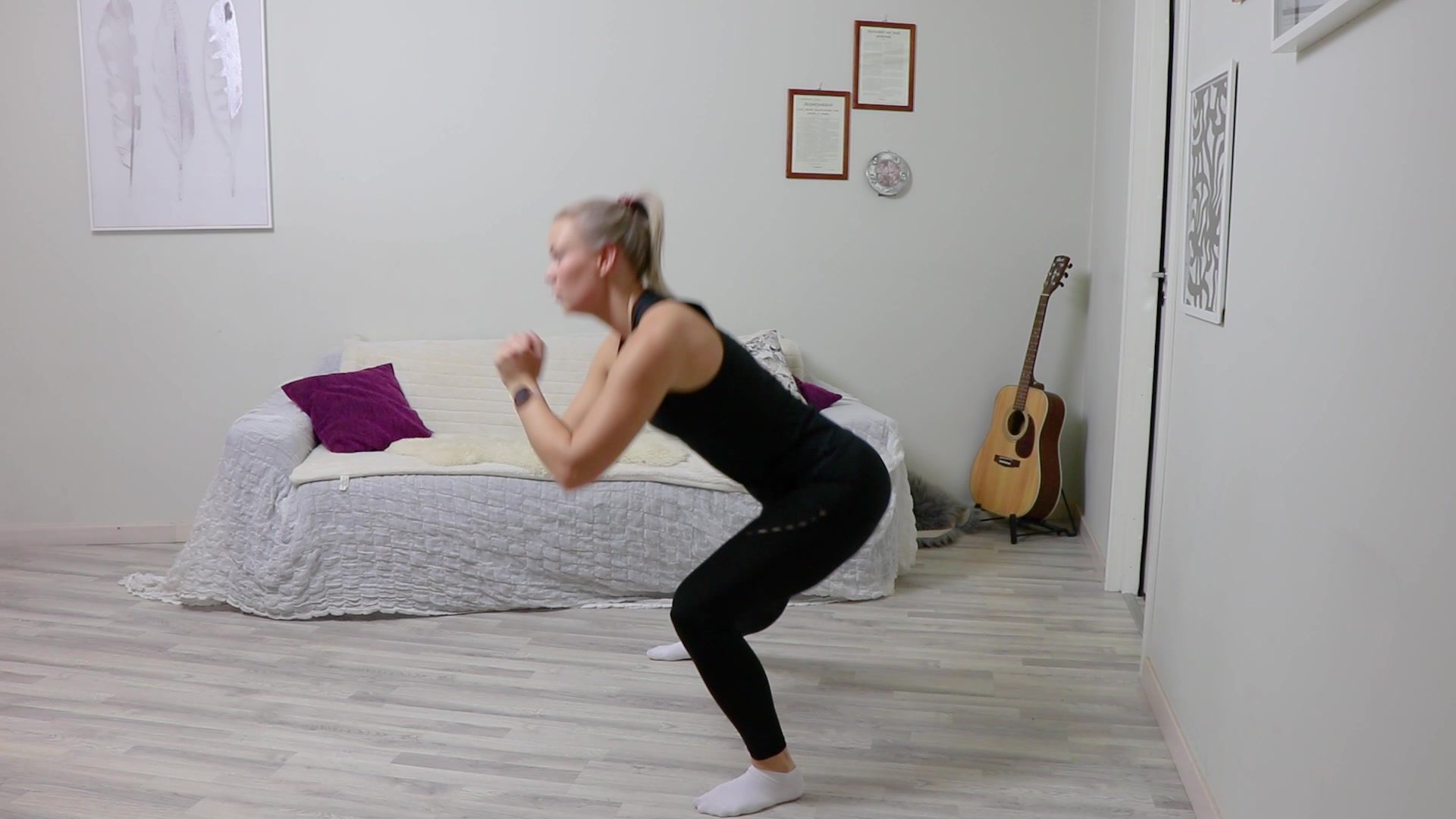 Video thumbnail for 15. Side Squats