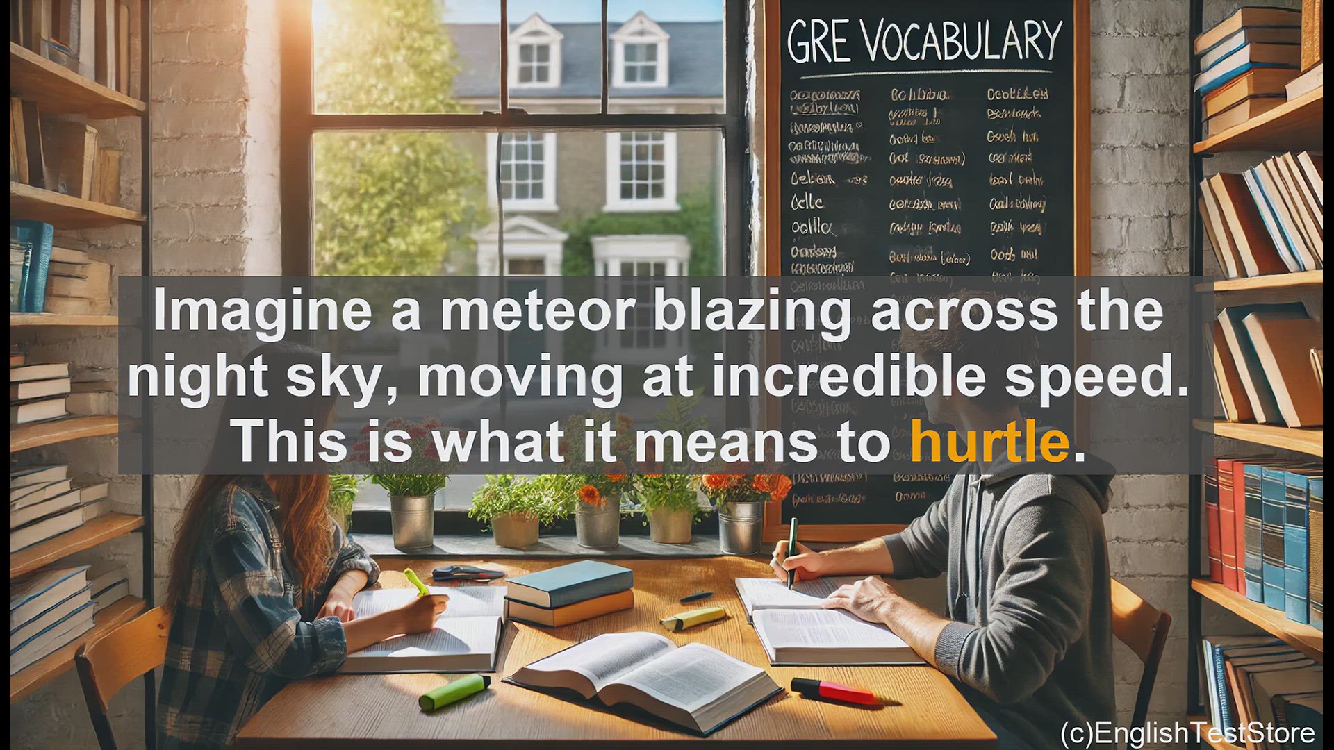 'Video thumbnail for GRE Vocabulary Lesson: Hurtling Through the Vocabulary Realm'